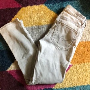 Citizens of Humanity lt grey skinny jeans